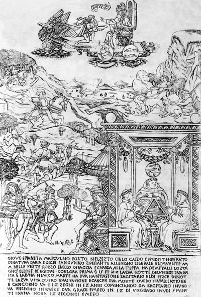 Jupiter, ca. 1464 von Baccio Baldini